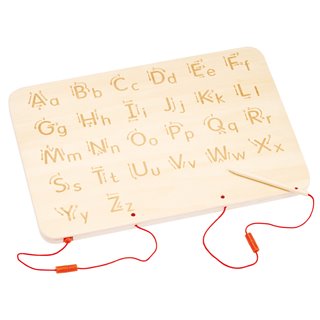Lelin® Train Magnetic Maze & Writing Practice Double-Sided Board
